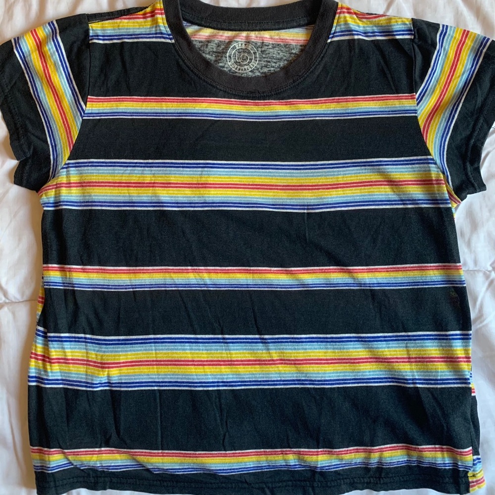Urban Outfitters Rainbow Stripe T-shirt🌈🌈🌈